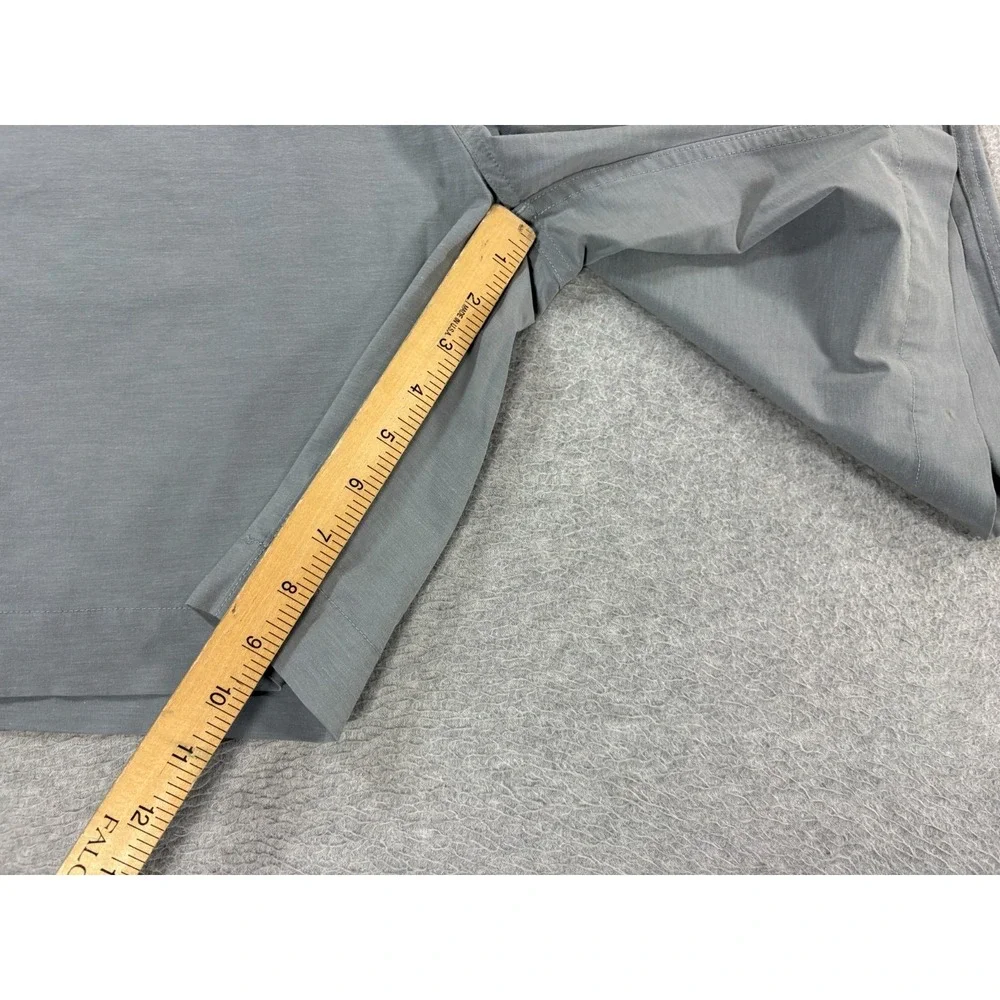 Faherty ALL DAY Drawstring Waist Casual Shorts (Men's 34) Gray - 9